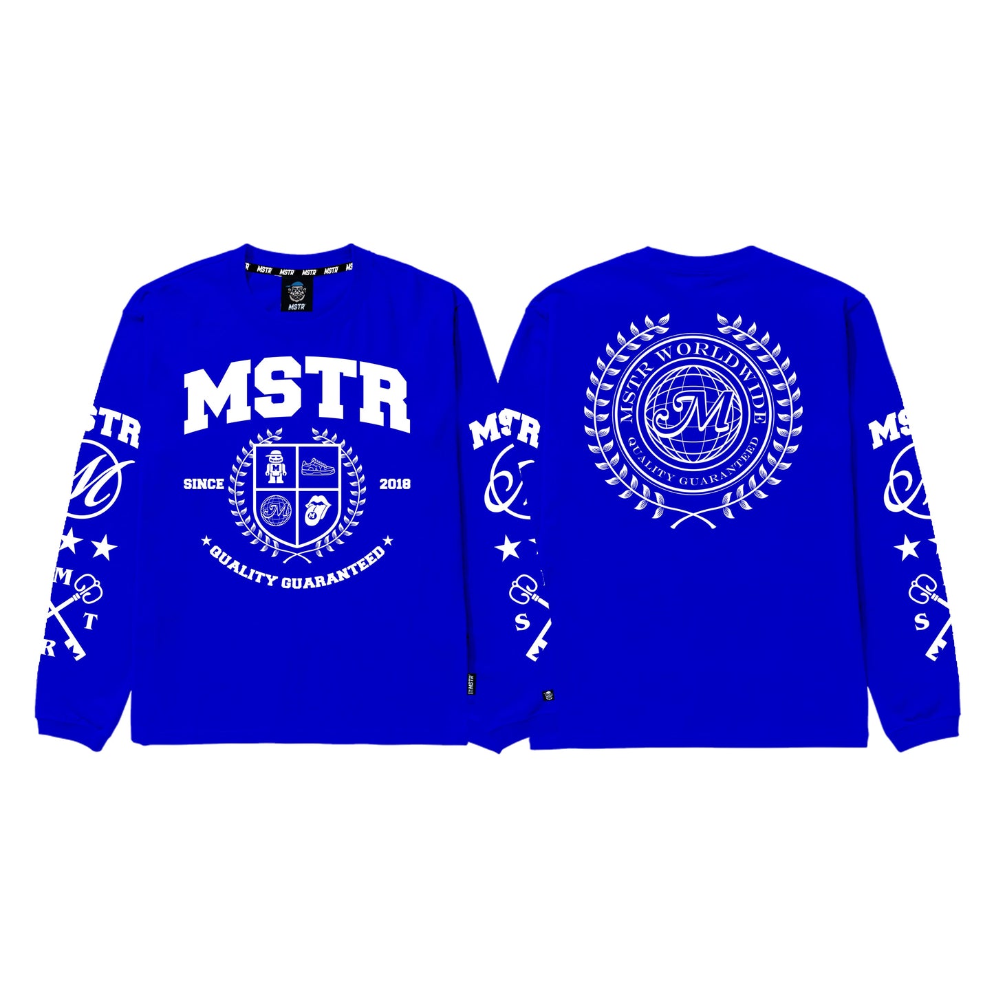 MSTR - ESCALATE COLLECTION "DECREE" LONGSLEEVE (BLUE)