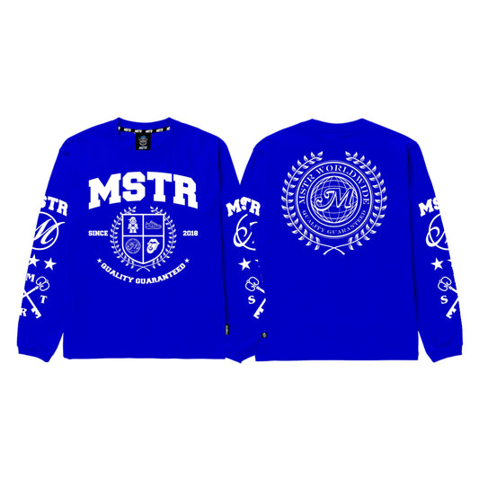 MSTR - ESCALATE COLLECTION "DECREE" LONGSLEEVE (BLUE)