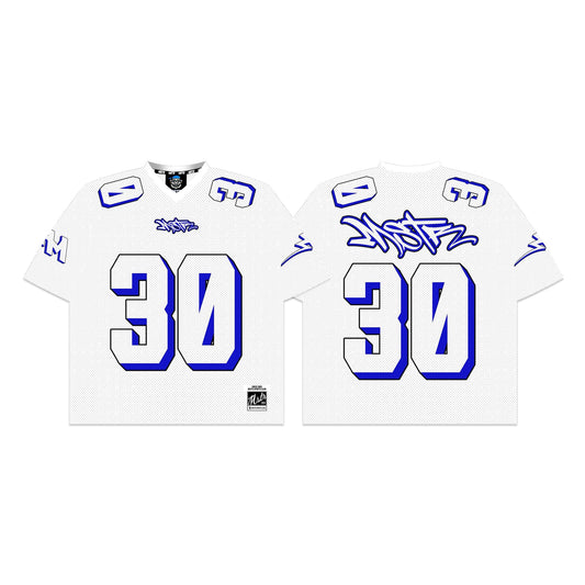 MSTR - WRANGLERS COLLECTION "CORE" JERSEY SHIRT (WHITE)