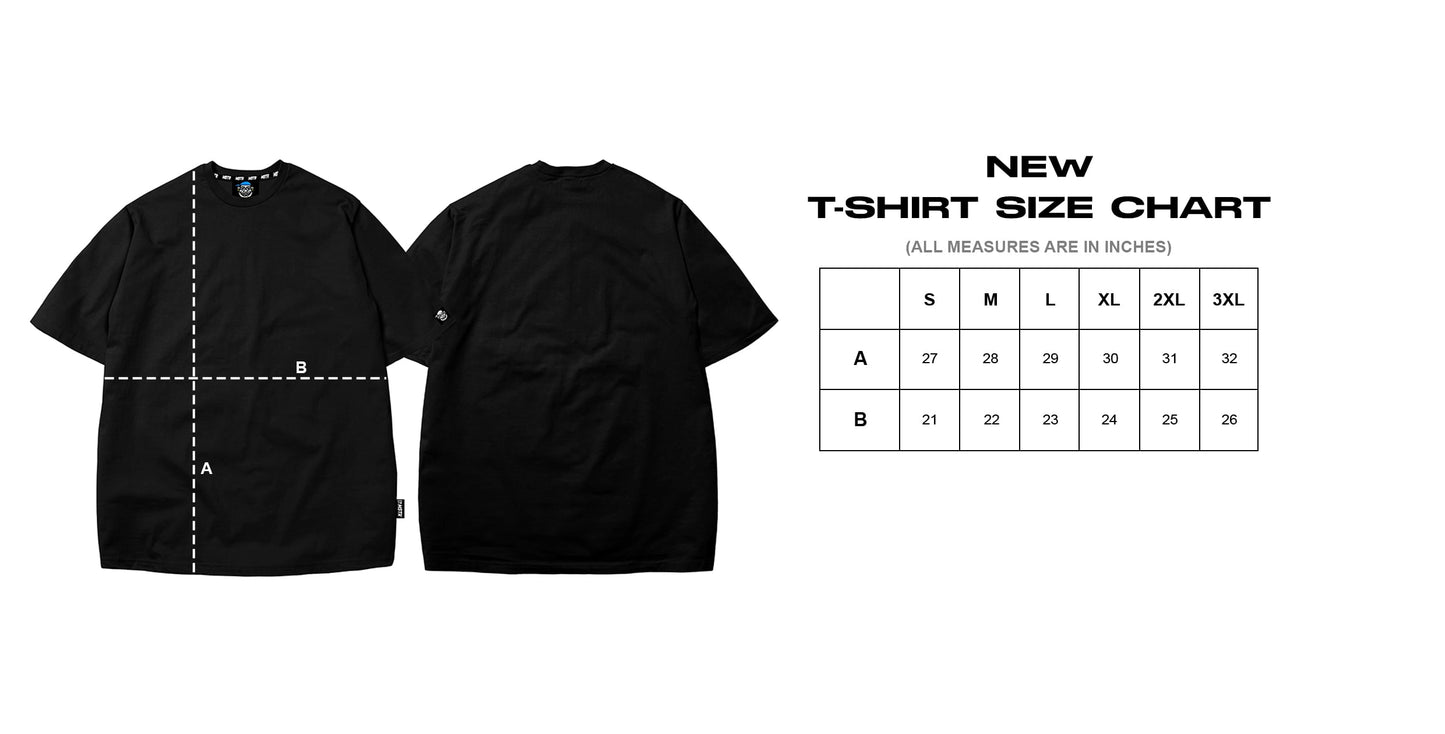 MSTR - PYRAMID COLLECTION "PYRA" TSHIRT (BLACK)