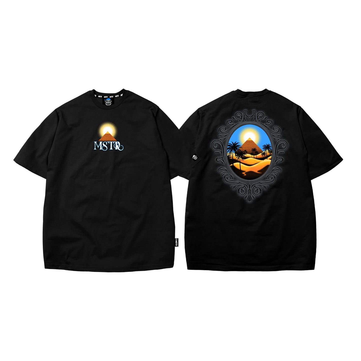 MSTR - PYRAMID COLLECTION "PYRA" TSHIRT (BLACK)