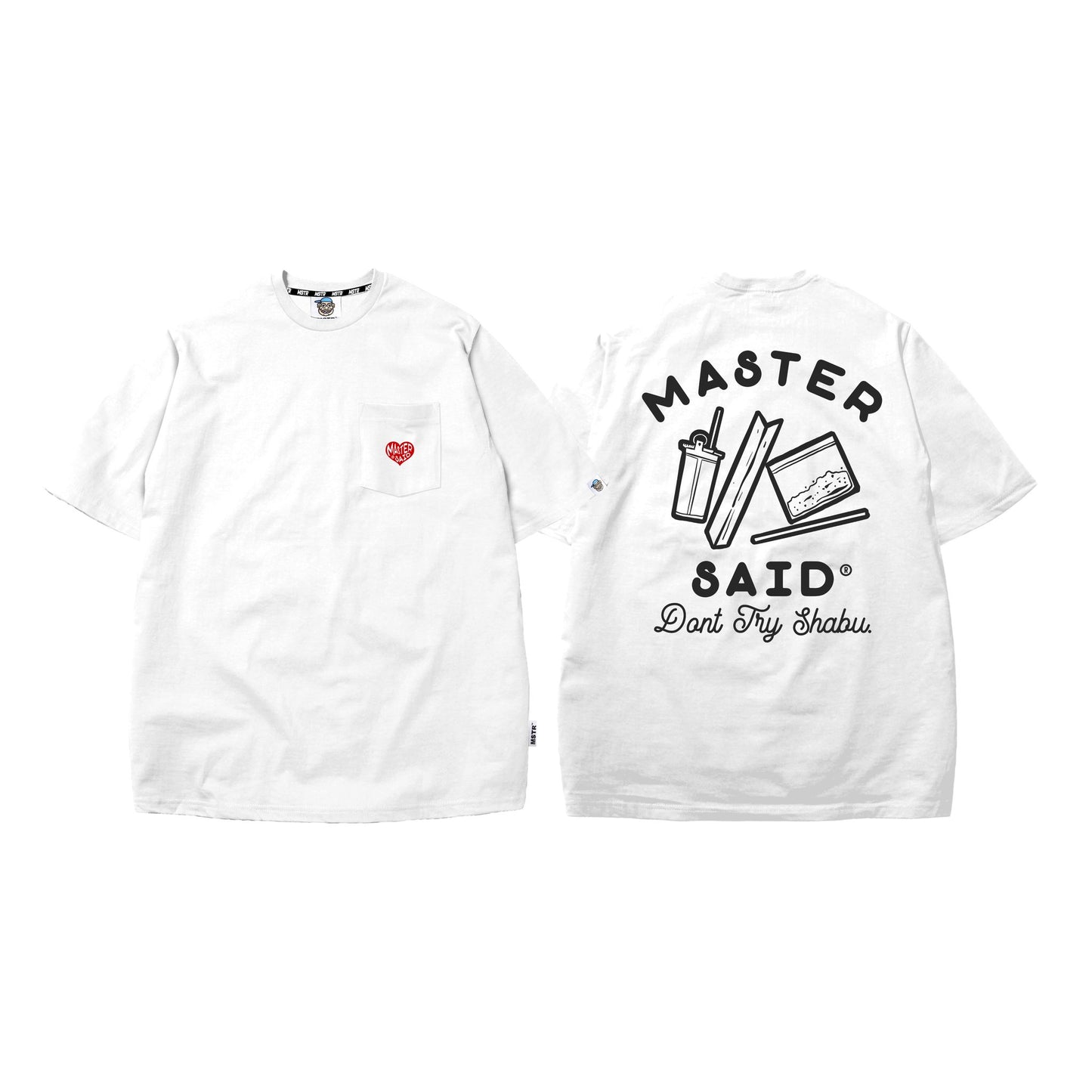 MSTR - DON'T TRY SH@BU #2 TSHIRT (WHITE)