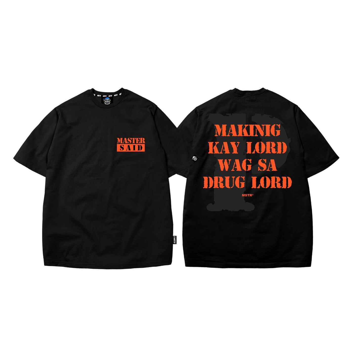 MSTR - DON'T TRY SH@BU "LISTEN" TSHIRT (BLACK)