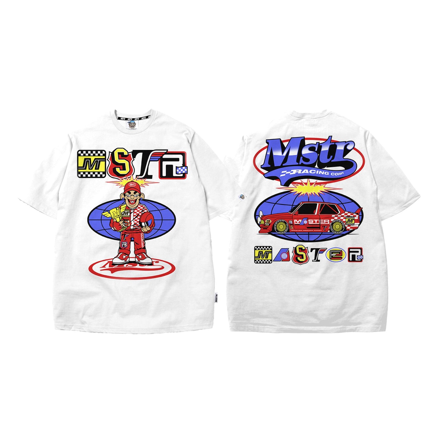 MSTR - RACING COLLECTION "CHAMP" TSHIRT (WHITE)