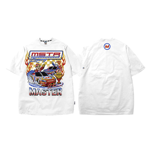 MSTR - RACING COLLECTION "WINNERS" TSHIRT (WHITE)