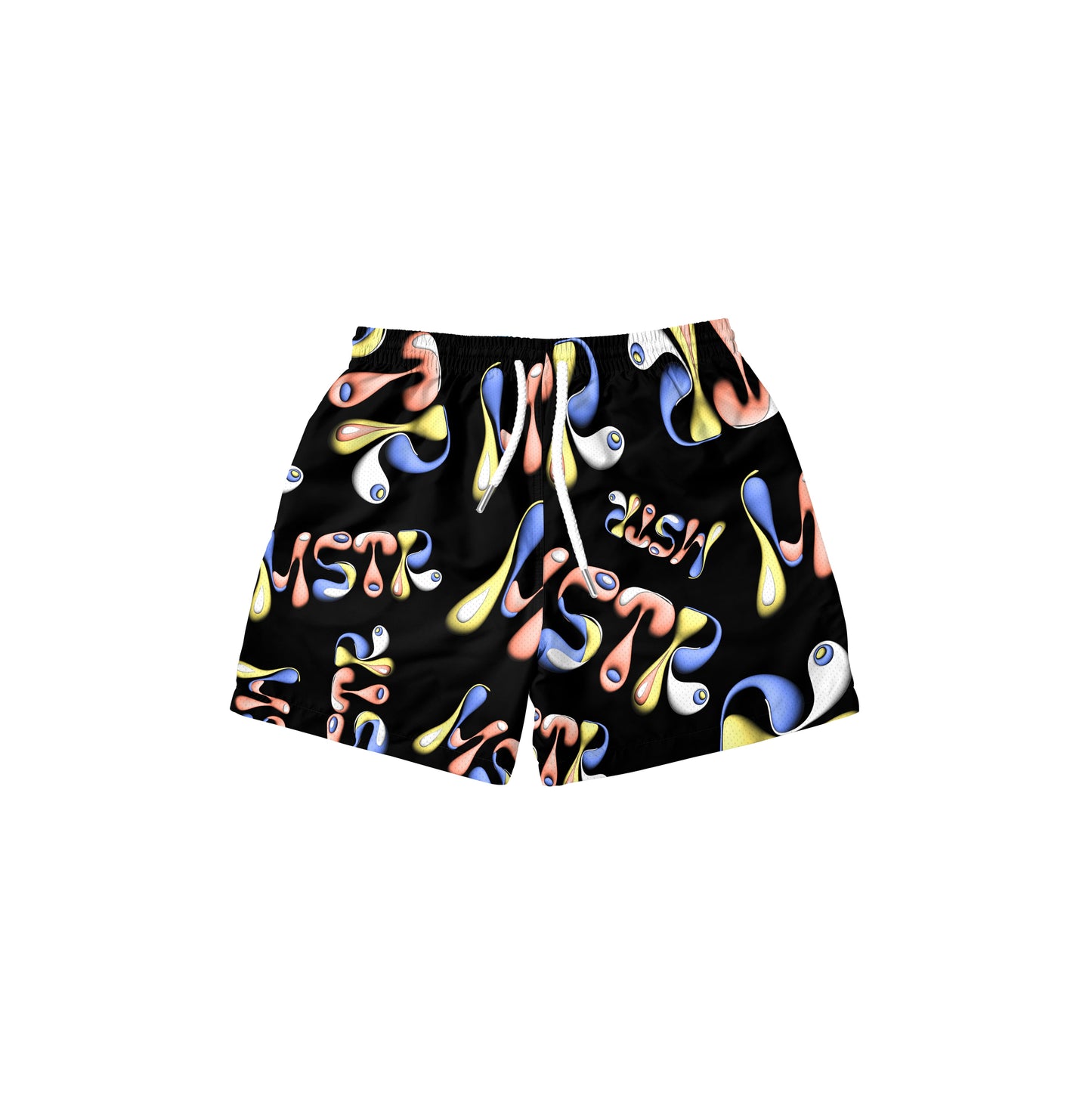 MSTR - ESCALATE COLLECTION "FIZZ" MESH SHORT (BLACK)