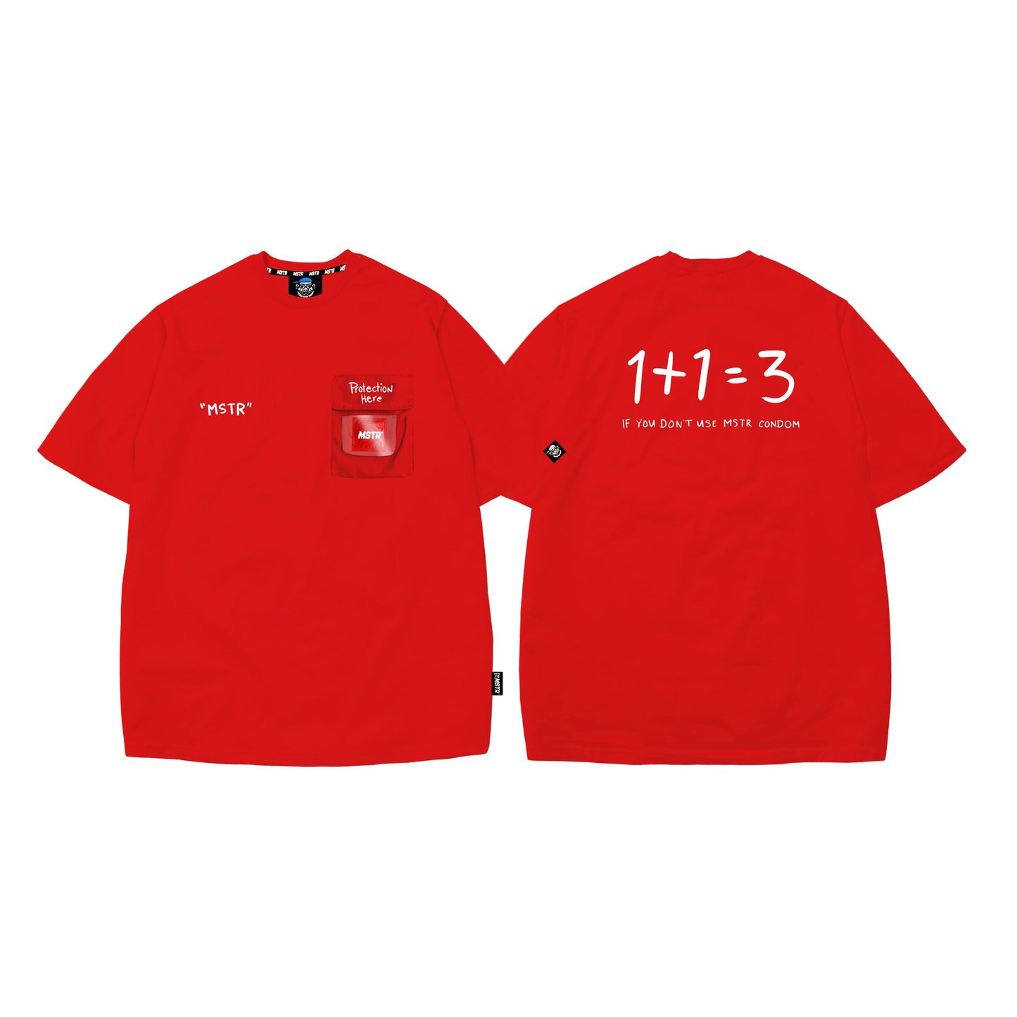 MSTR - PROTECTION COLLECTION TSHIRT (RED)