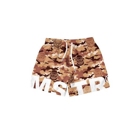 MSTR - STAMP COLLECTION "S5" MESH SHORT (BROWN)