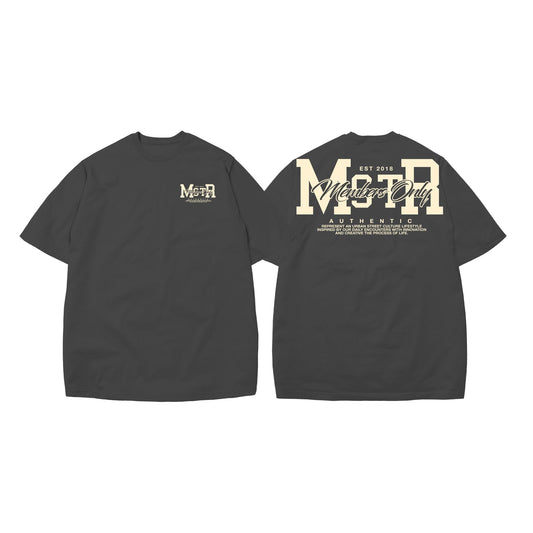 MSTR - ECRU COLLECTION TSHIRT (MEDIUM GREY)