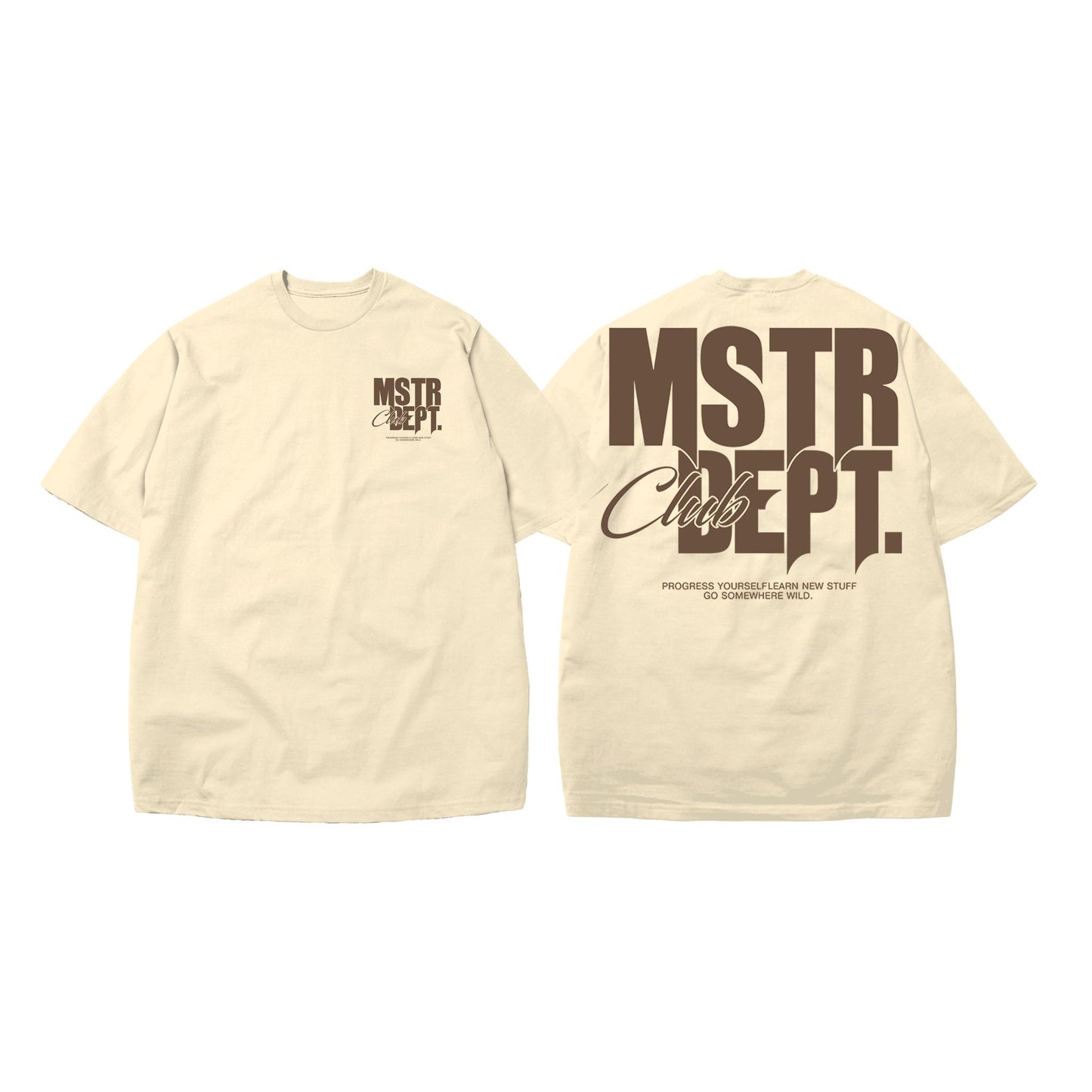 MSTR - ECRU COLLECTION TSHIRT (CANVAS)