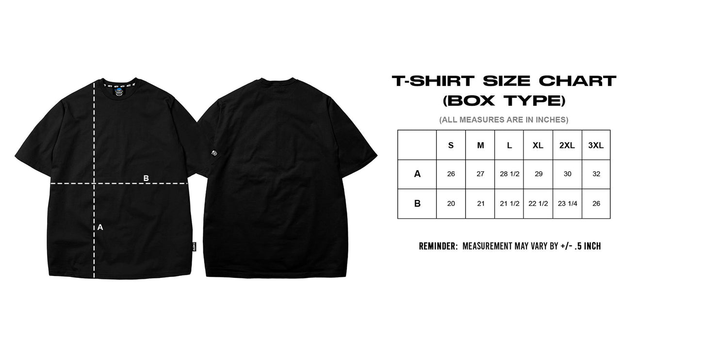 MSTR - ESCALATE COLLECTION "INCLINE" TSHIRT (BLACK)