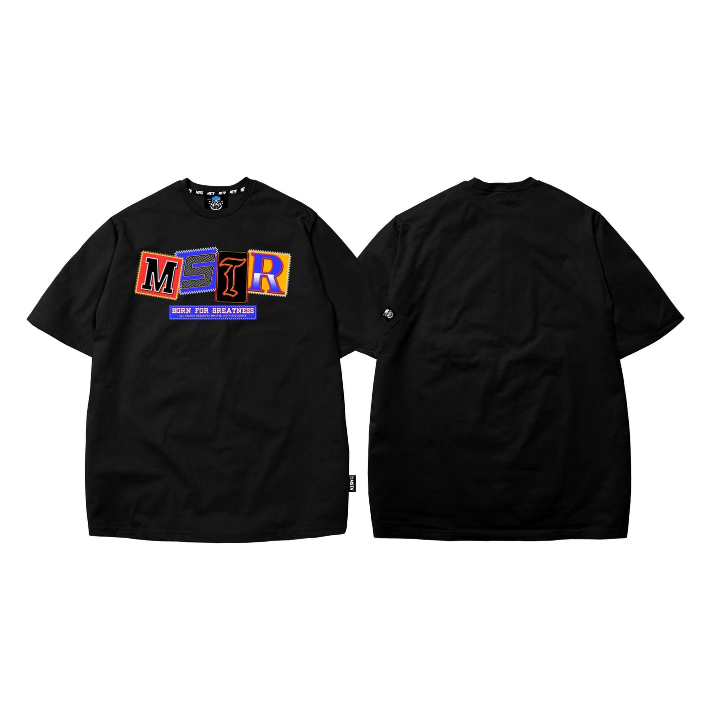 MSTR - SKLOO COLLECTION "FANZINE" TSHIRT (BLACK)