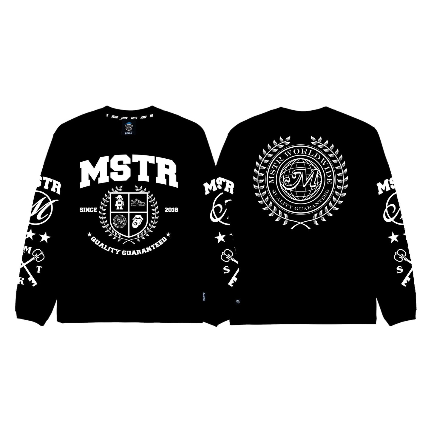 MSTR - ESCALATE COLLECTION "DECREE" LONGSLEEVE (BLACK)