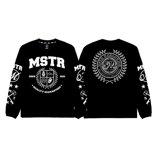 MSTR - ESCALATE COLLECTION "DECREE" LONGSLEEVE (BLACK)