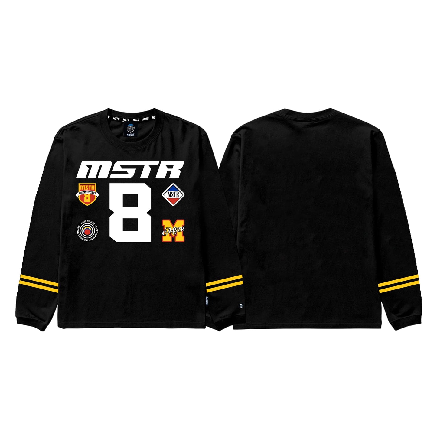 MSTR - ESCALATE COLLECTION "OTCHO" LONGSLEEVE (BLACK)