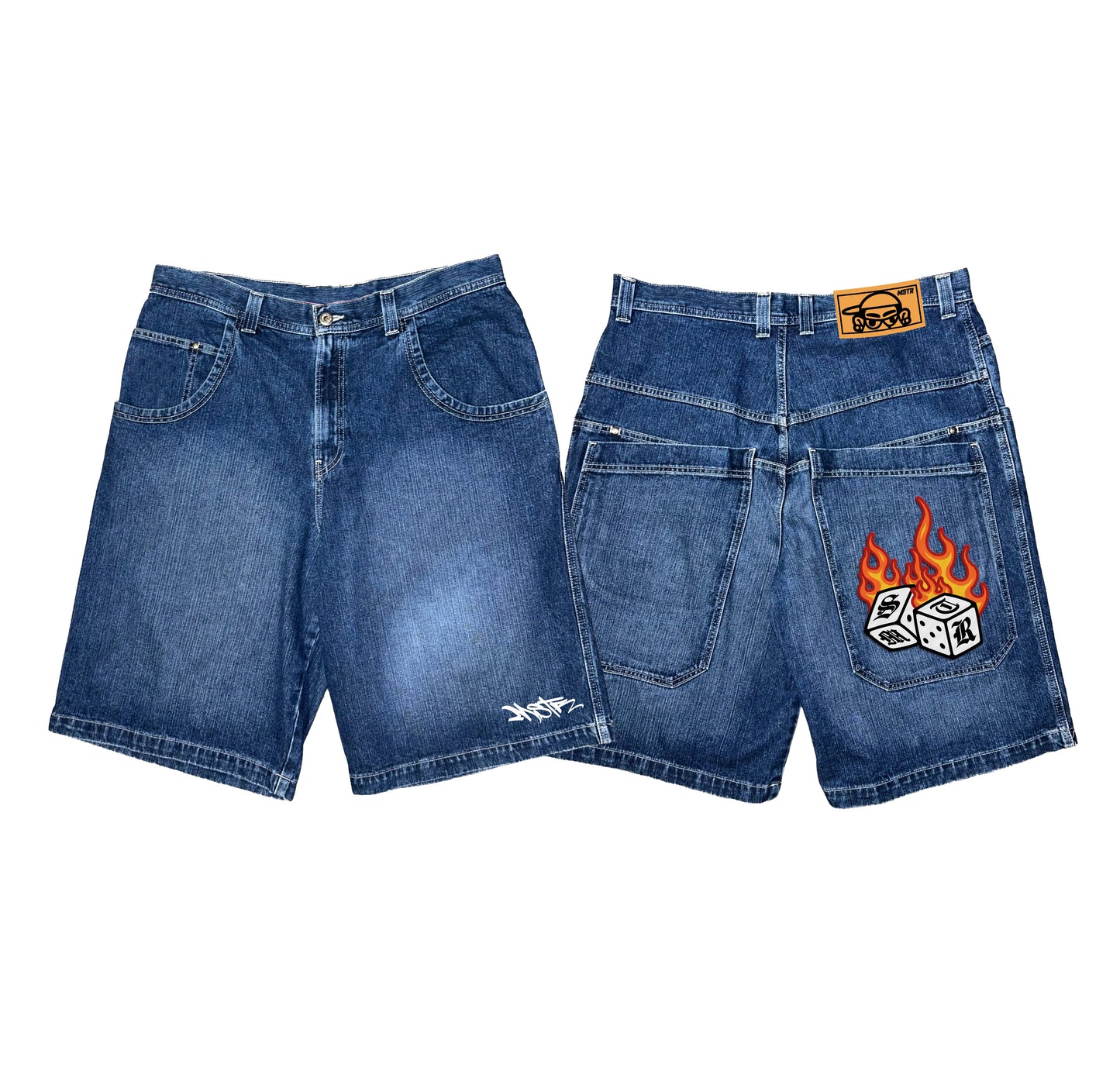 MSTR - WRANGLERS COLLECTION "CORE" DENIM SHORT (BLUE)