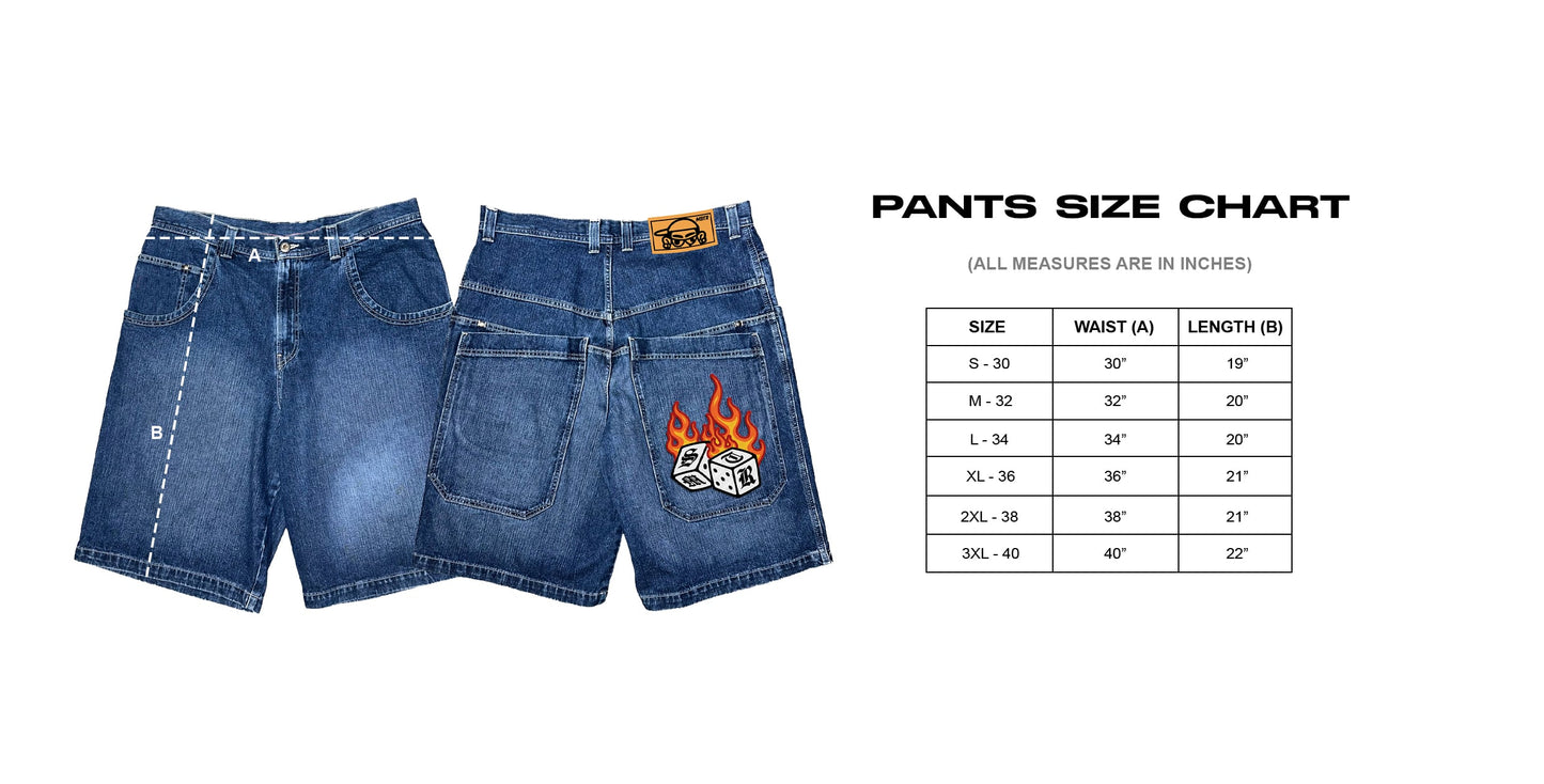 MSTR - WRANGLERS COLLECTION "CORE" DENIM SHORT (BLUE)