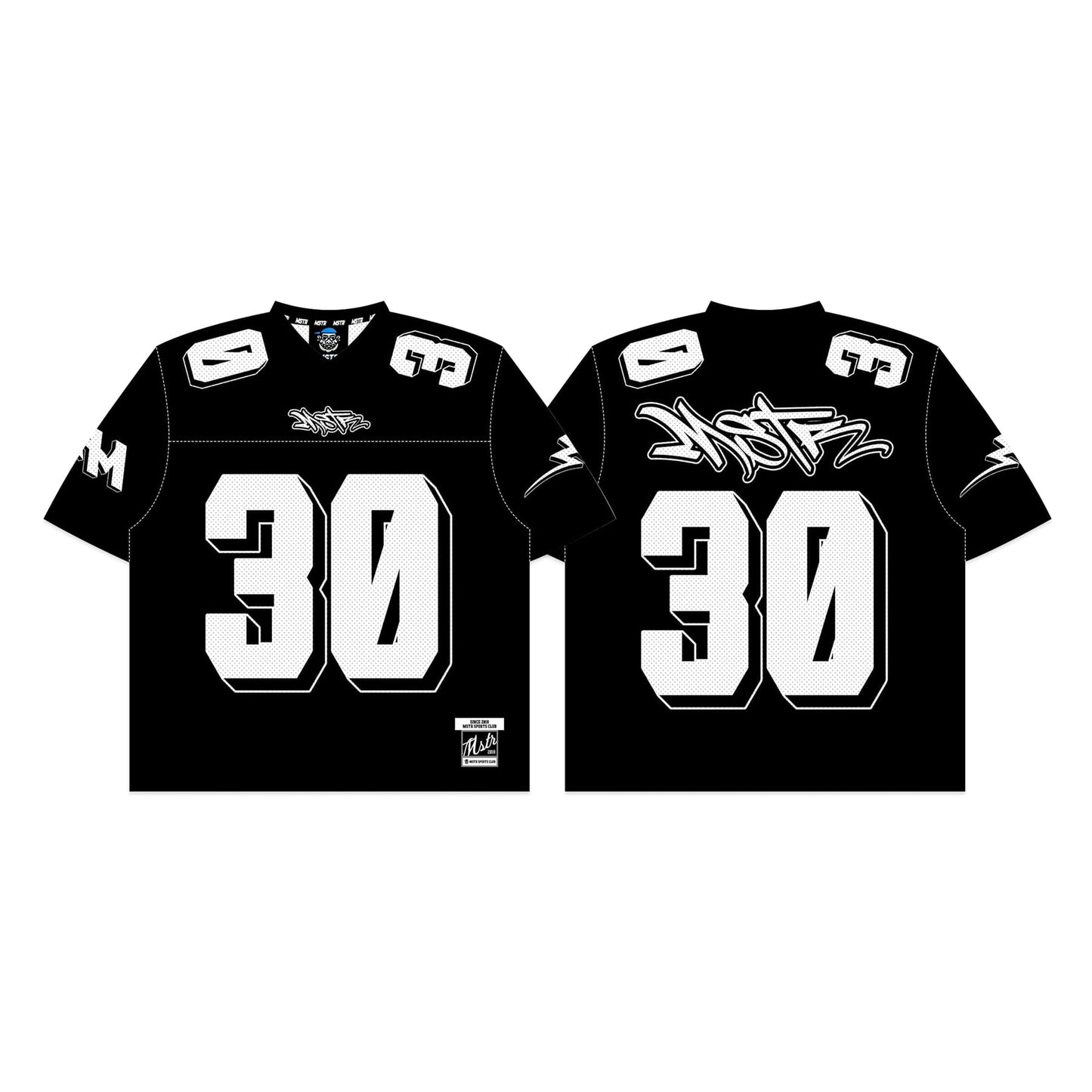 MSTR - WRANGLERS COLLECTION "CORE" JERSEY SHIRT (BLACK)