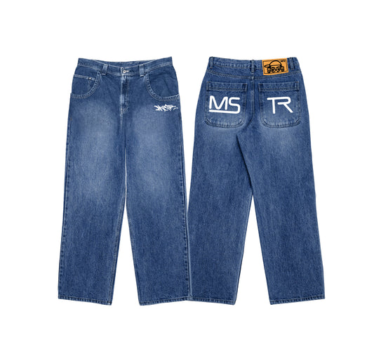 MSTR - WRANGLERS COLLECTION "CORE" DENIM PANTS (BLUE)