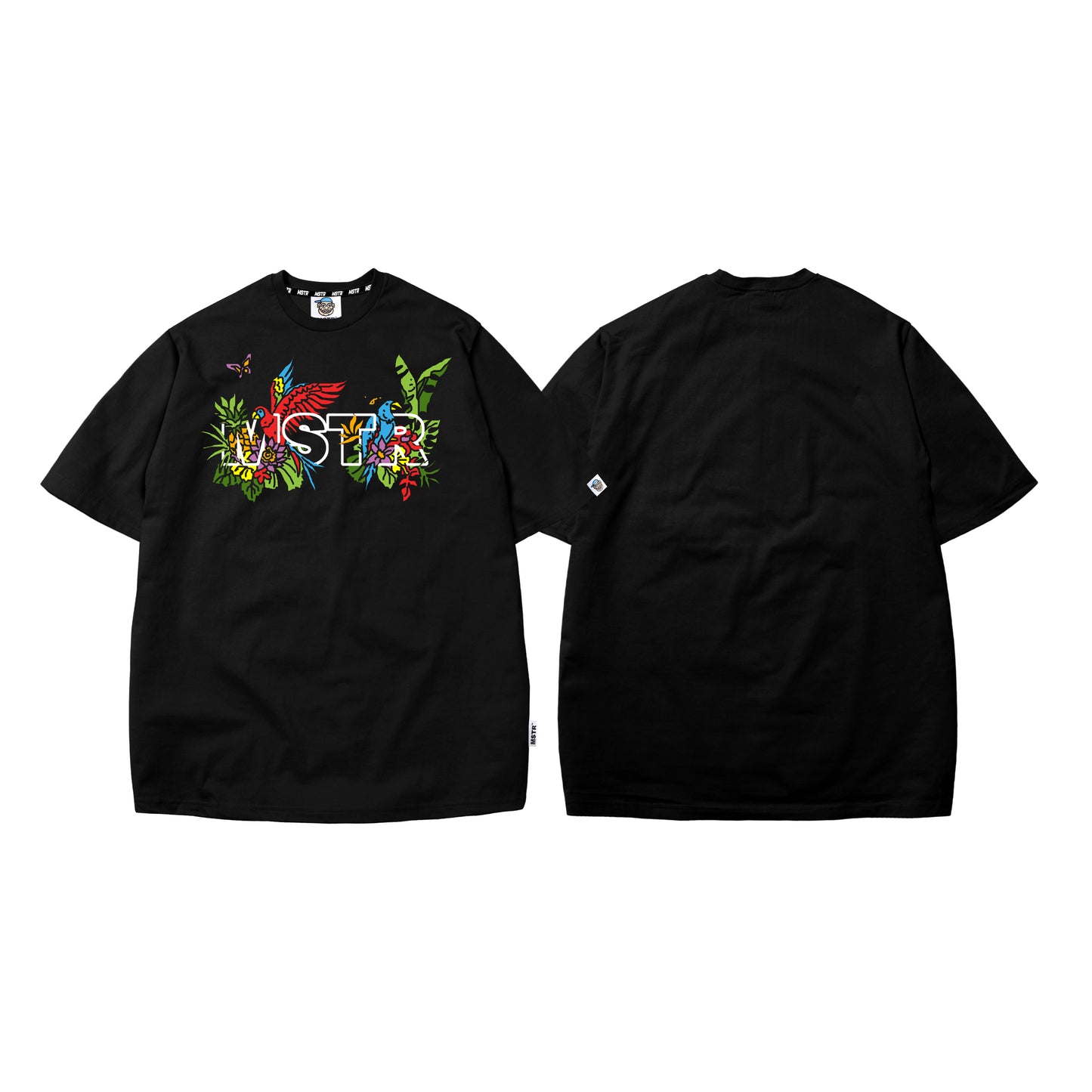 MSTR - SUMMER COLLECTION 2023 "BIRD" TSHIRT (BLACK)