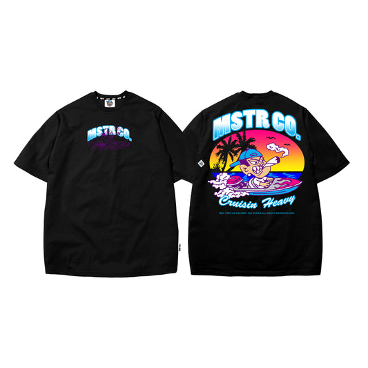 MSTR - SUMMER COLLECTION 2023 "BOATY" TSHIRT (BLACK)