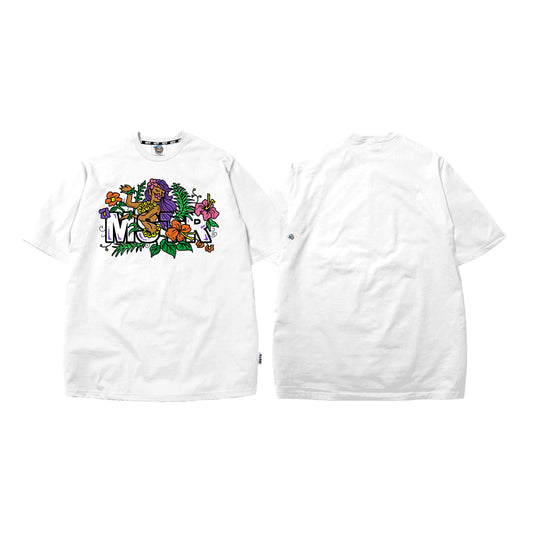 MSTR - SUMMER COLLECTION 2023 "JUNGLE" TSHIRT (WHITE)