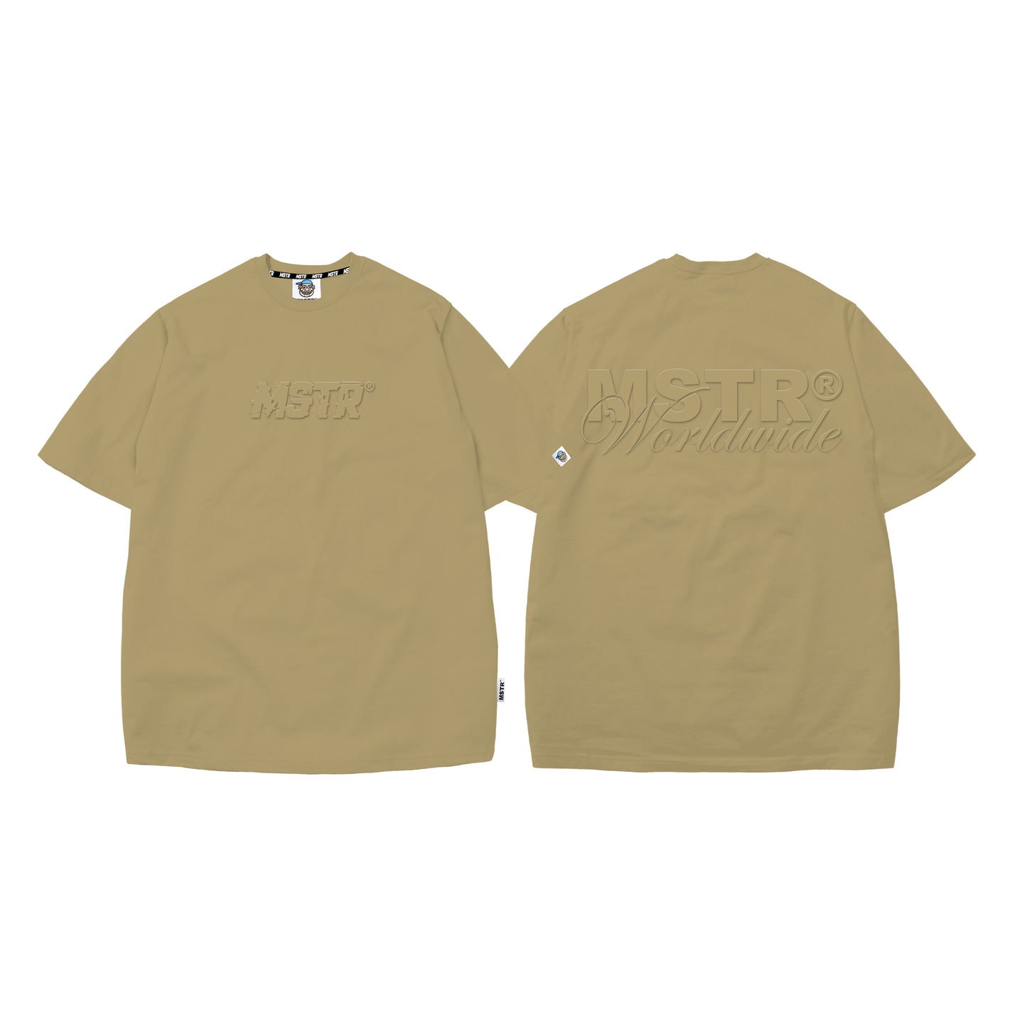 MSTR - NEUTRAL EMBRO COLLECTION T-SHIRT (KHAKI)