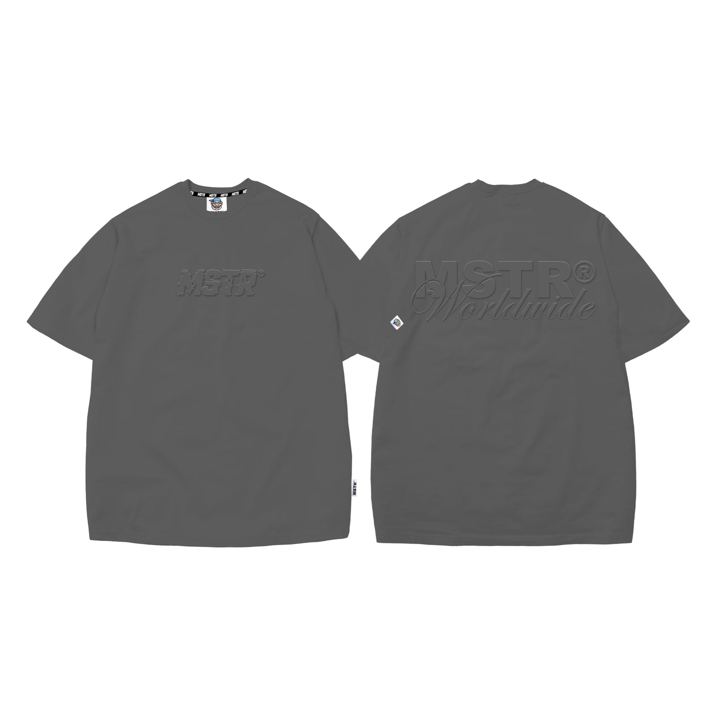 MSTR - NEUTRAL EMBRO COLLECTION T-SHIRT (GREY)