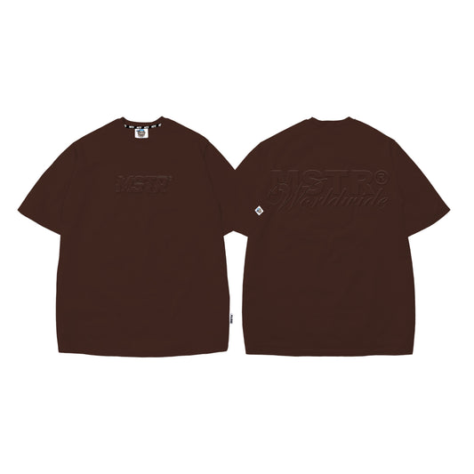 MSTR - NEUTRAL EMBRO COLLECTION T-SHIRT (CHOCO)