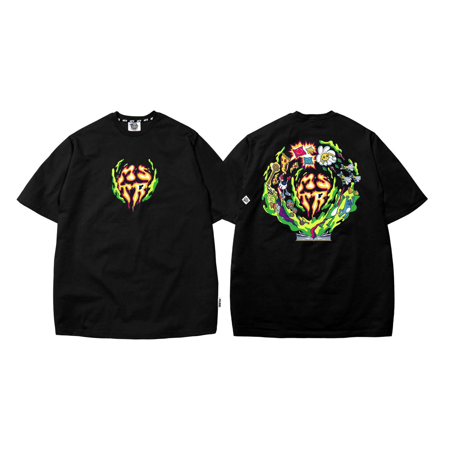 MSTR - NATURE COLLECTION "RESOURCE" T-SHIRT (BLACK)