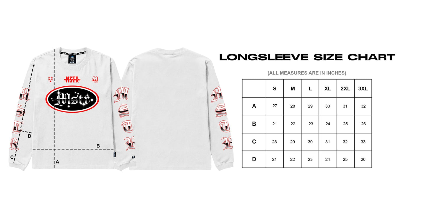 MSTR - SKLOO COLLECTION "OLD LONDON" LONGSLEEVE (WHITE)