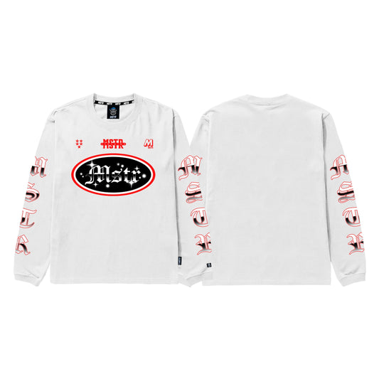 MSTR - SKLOO COLLECTION "OLD LONDON" LONGSLEEVE (WHITE)