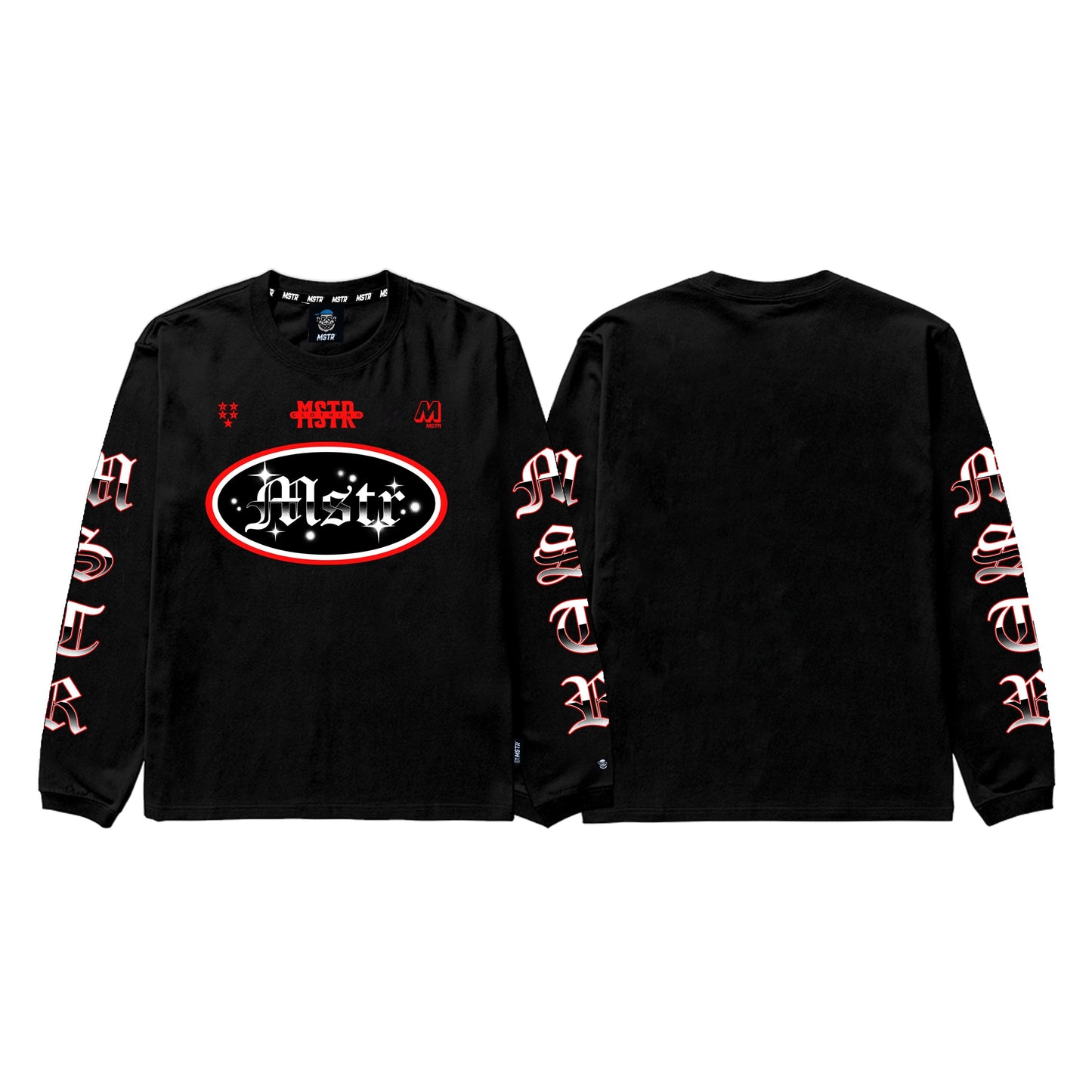 MSTR - SKLOO COLLECTION "OLD LONDON" LONGSLEEVE (BLACK)