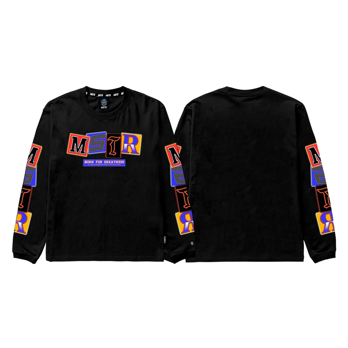 MSTR - SKLOO COLLECTION "FANZINE" LONGSLEEVE (BLACK)