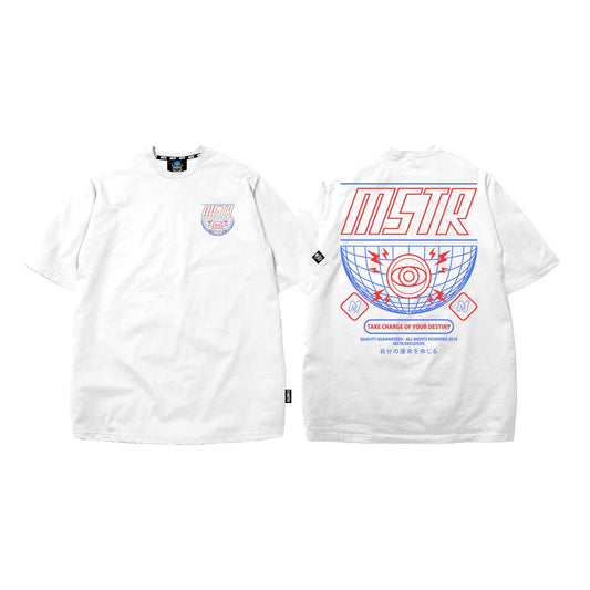 MSTR - SKLOO COLLECTION "PORTION" T-SHIRT (WHITE)