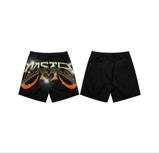 MSTR - SKLOO COLLECTION "OPULENT" MESH SHORT (BLACK)