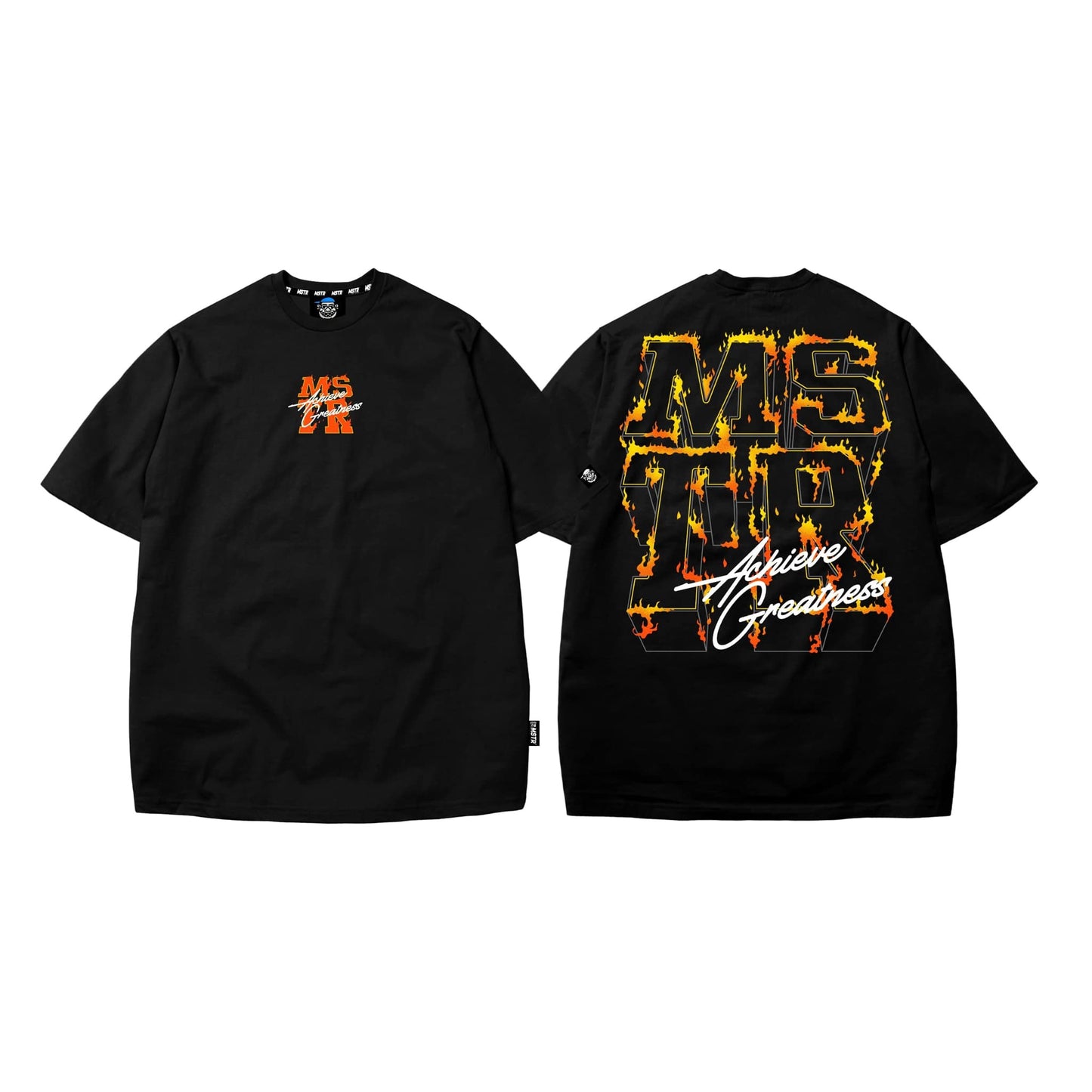 MSTR - SKLOO COLLECTION "AG" TSHIRT (BLACK)