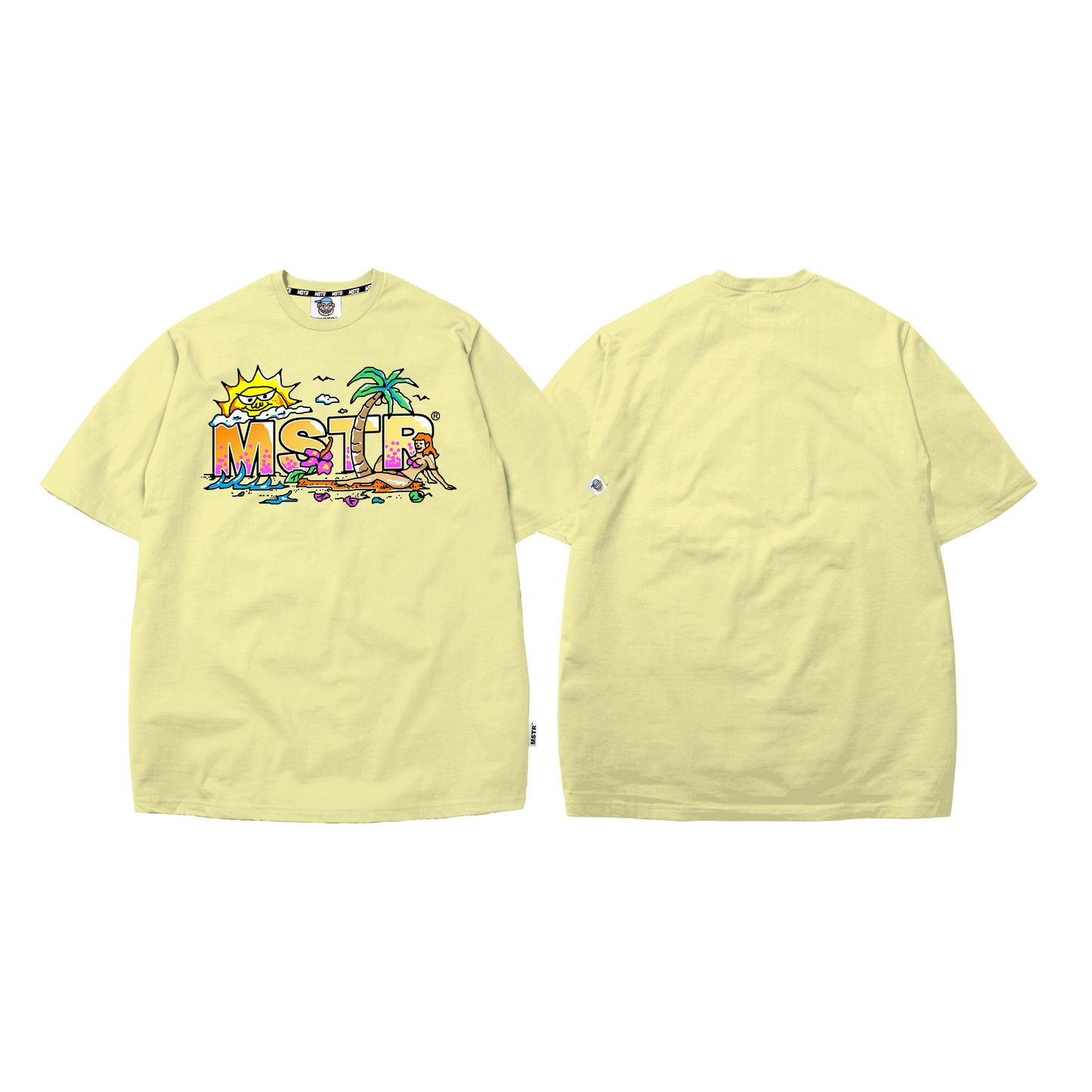 MSTR - SUMMER COLLECTION 2023 "SUMMER" TSHIRT (YELLOW)