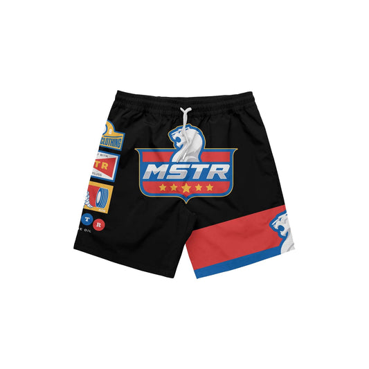 MSTR - CARSHOP COLLECTION "CARROO" MESH SHORT (BLACK)