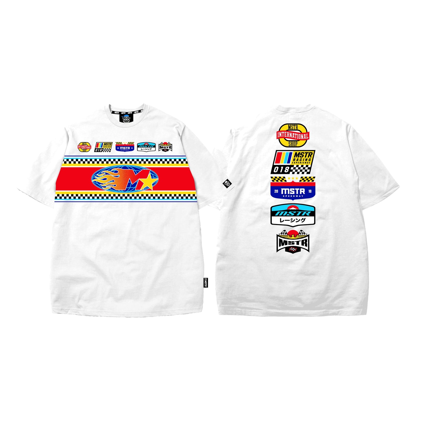 MSTR - SPEEDYWAY COLLECTION "SPEEDY" TSHIRT (WHITE)