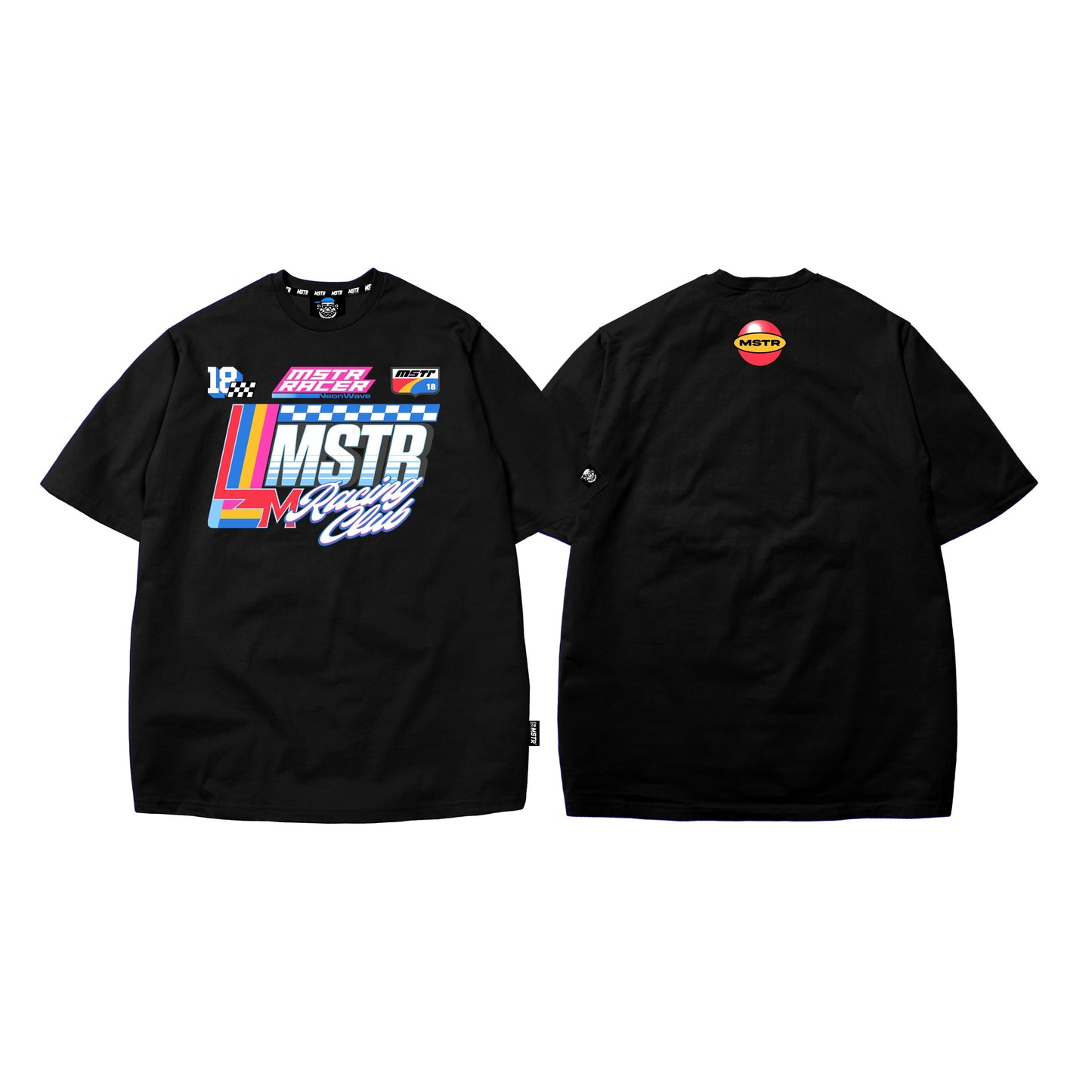 MSTR - RACING CLUB COLLECTION "RAZE" TSHIRT (BLACK)