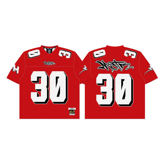 MSTR - WRANGLERS COLLECTION "CORE" JERSEY SHIRT (RED)