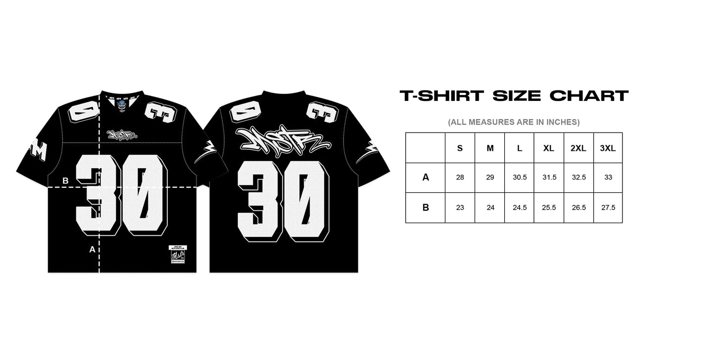 MSTR - WRANGLERS COLLECTION "CORE" JERSEY SHIRT (BLACK)