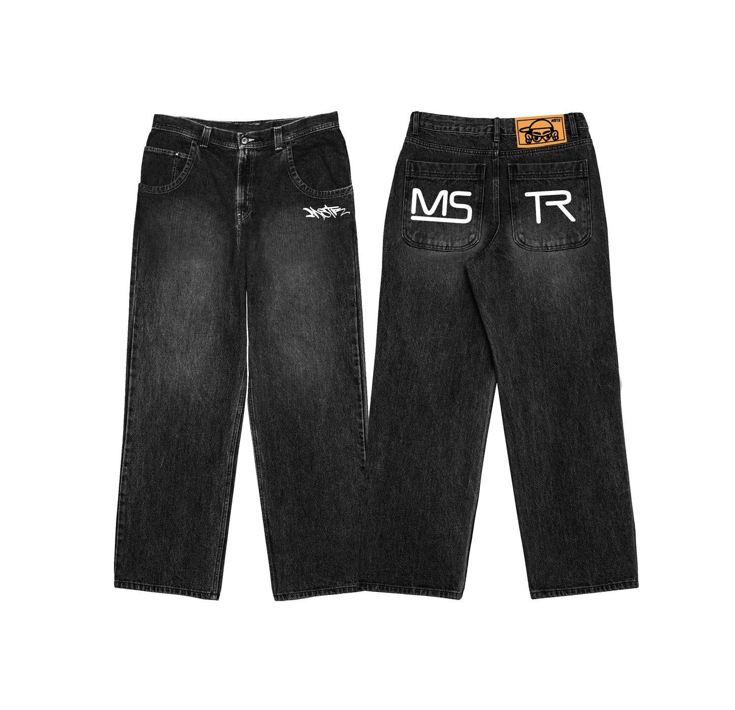 MSTR - WRANGLERS COLLECTION "CORE" DENIM PANTS (BLACK)