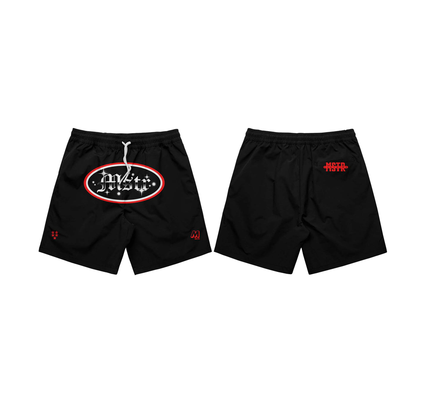 MSTR - SKLOO COLLECTION "OLD LONDON" MESH SHORT (BLACK)