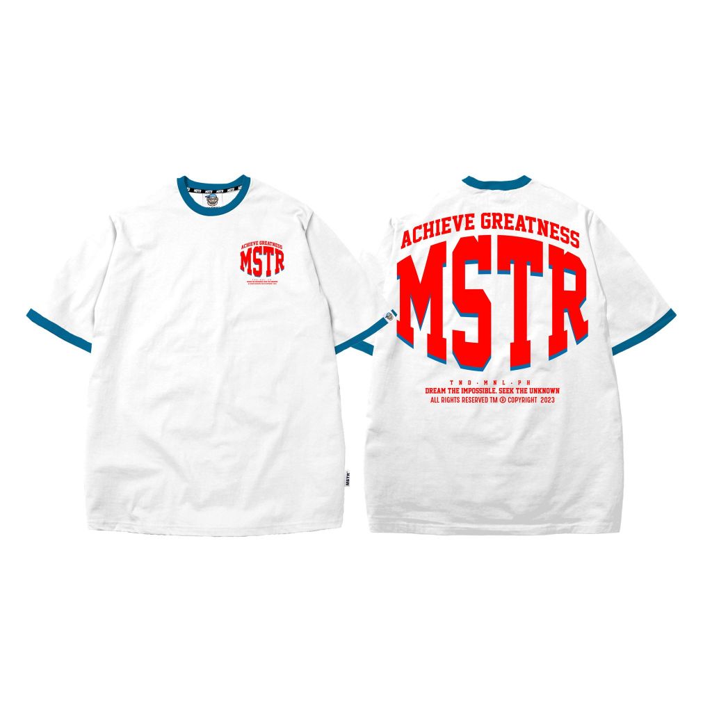 MSTR - ACHIEVE COLLECTION TSHIRT (WHITE)