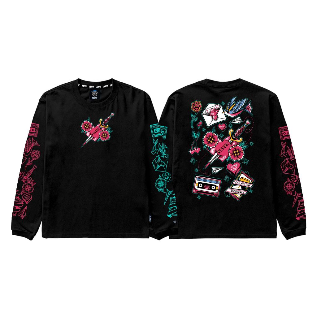 MSTR - DIVERSE COLLECTION "SWORD" LONGSLEEVE (BLACK)