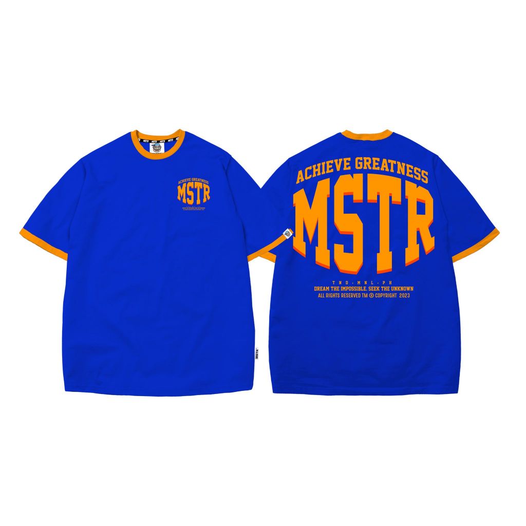 MSTR - ACHIEVE COLLECTION TSHIRT (ROYAL BLUE)