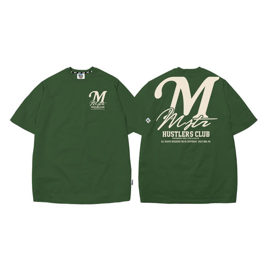 MSTR - HUSTLER COLLECTION TSHIRT (MOOSE GREEN)