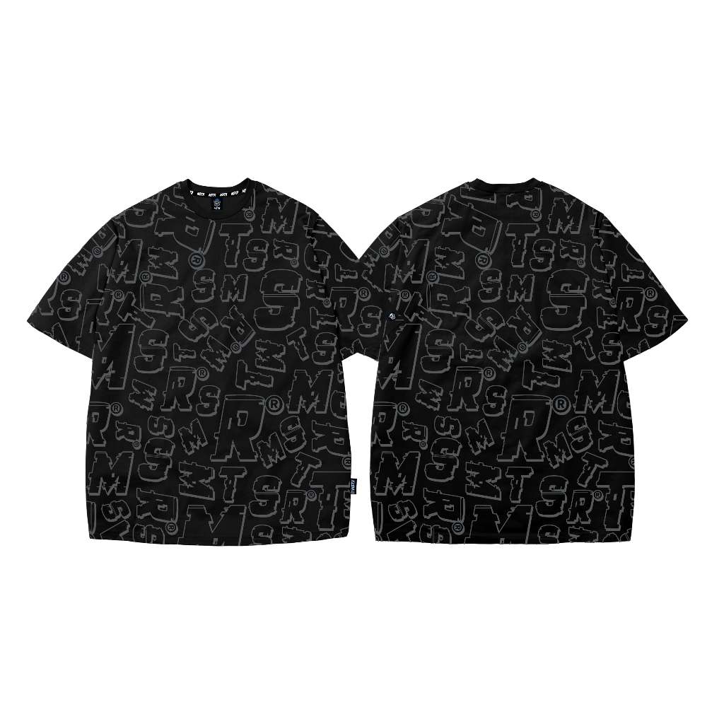 MSTR - FULL PRINT COLLECTION "BRIMFULL" TSHIRT (BLACK)